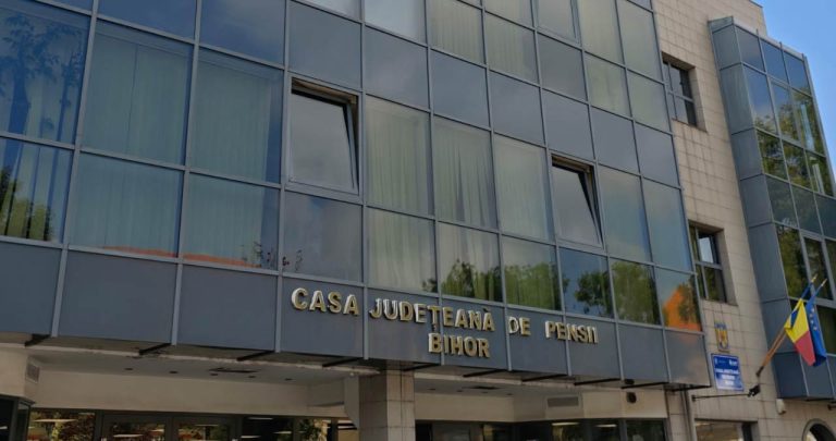 Sediul central al Casei Județene de Pensii Bihor din municipiul Oradea