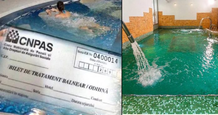 Formular oficial de restituire a biletului de tratament balnear depus la Casa de Pensii